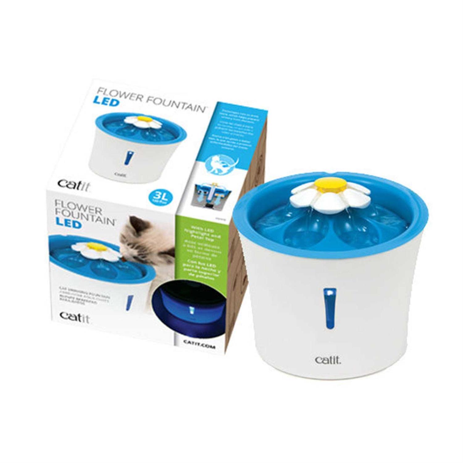 Alternative view of Catit Flower Fountain with LED Nightlight