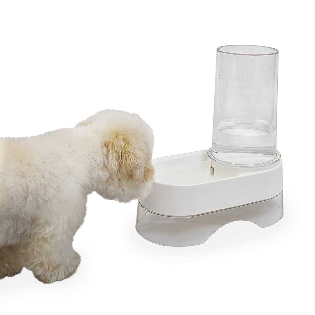 Alternative view of Richell Elevated Gravity Pet Water Dispenser