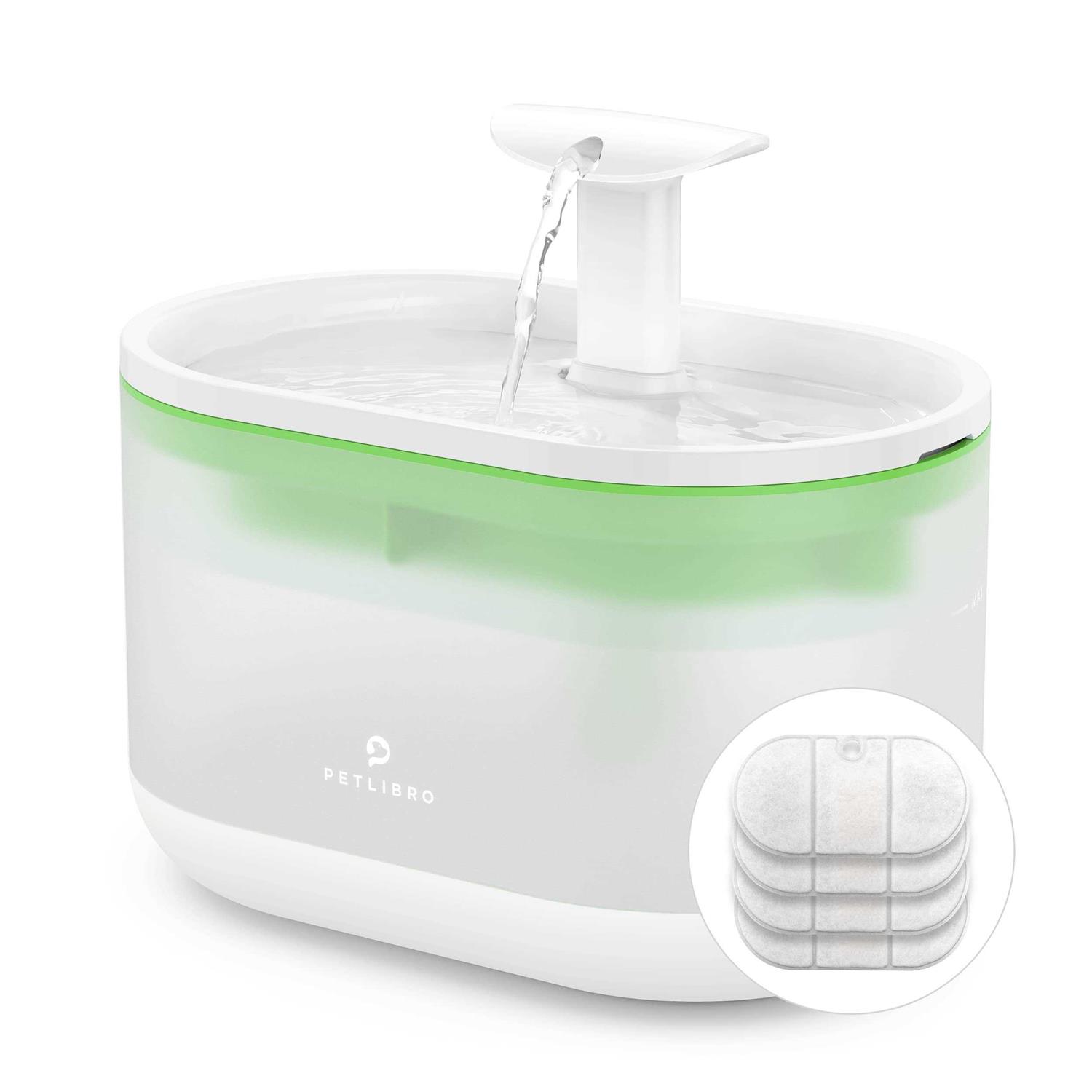 PETLIBRO Cat Water Fountain 71fl oz/2.1L Ultra Quiet Pet Water Fountain