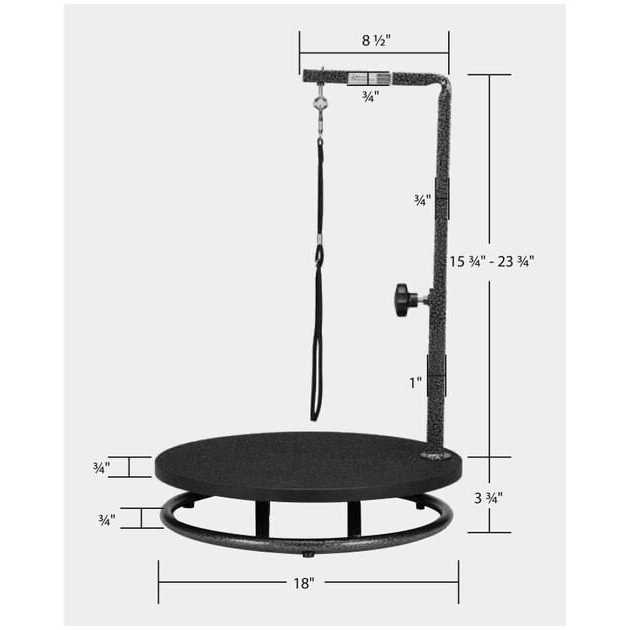 Alternative view of Master Equipment Small Pet Grooming Table