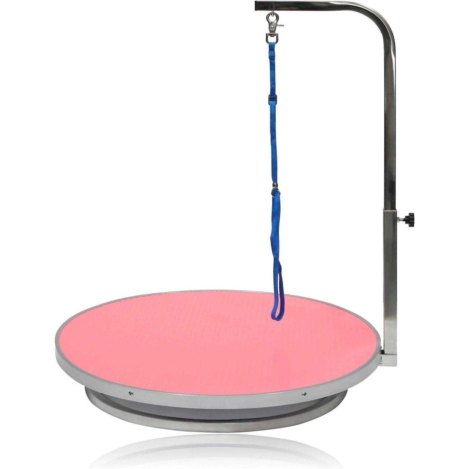 Alternative view of Go Pet Club Diameter Rotating Grooming Table