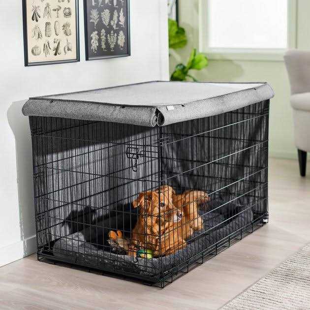 Alternative view of Frisco Faux linen Dog Crate Cover