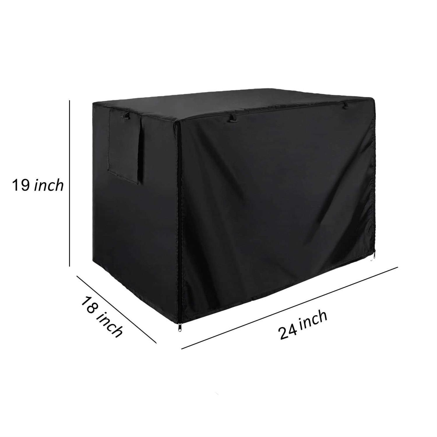 Alternative view of kefit Durable Dog Crate Cover-Double Door Pet Kennel Cover Waterproof Anti-UV Dog Cage Cover Fit for 24-54 inches Crate