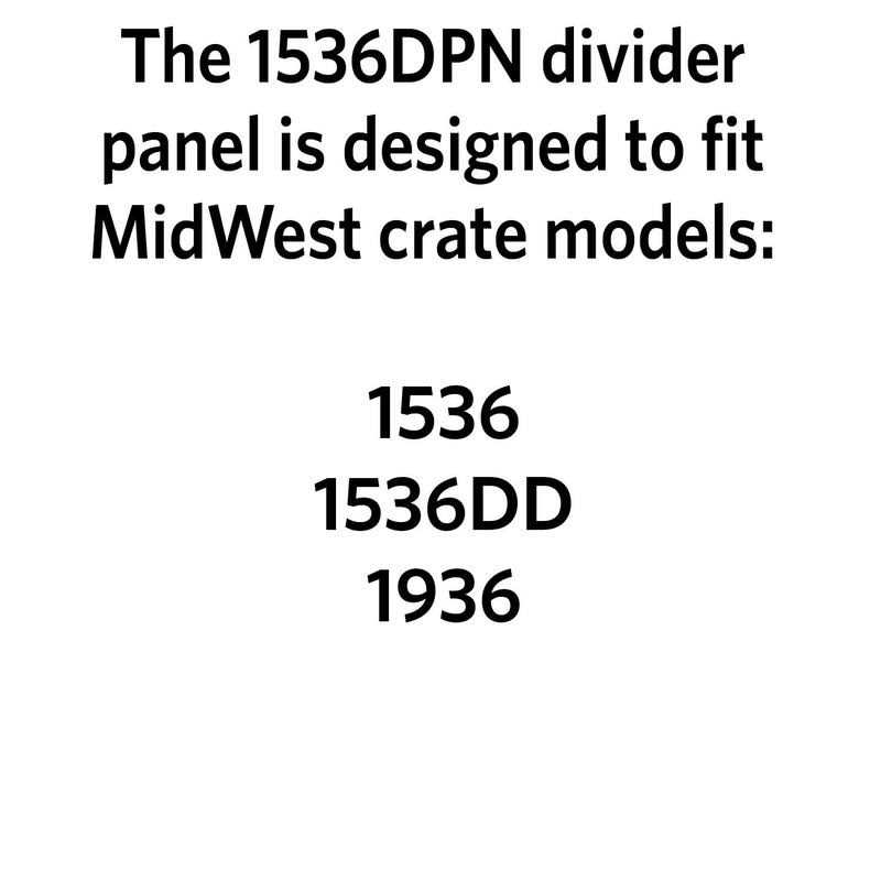 Alternative view of MidWest Homes for Pets Divider Panel Fits Models 1336TD, 1536 and 1536DD