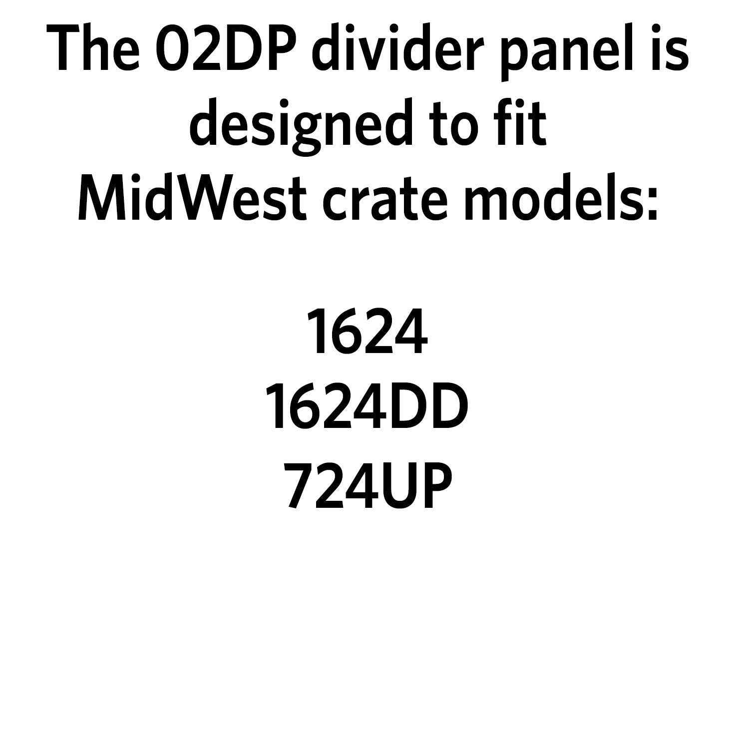 Alternative view of MidWest Folding Dog Crate Divider Panel