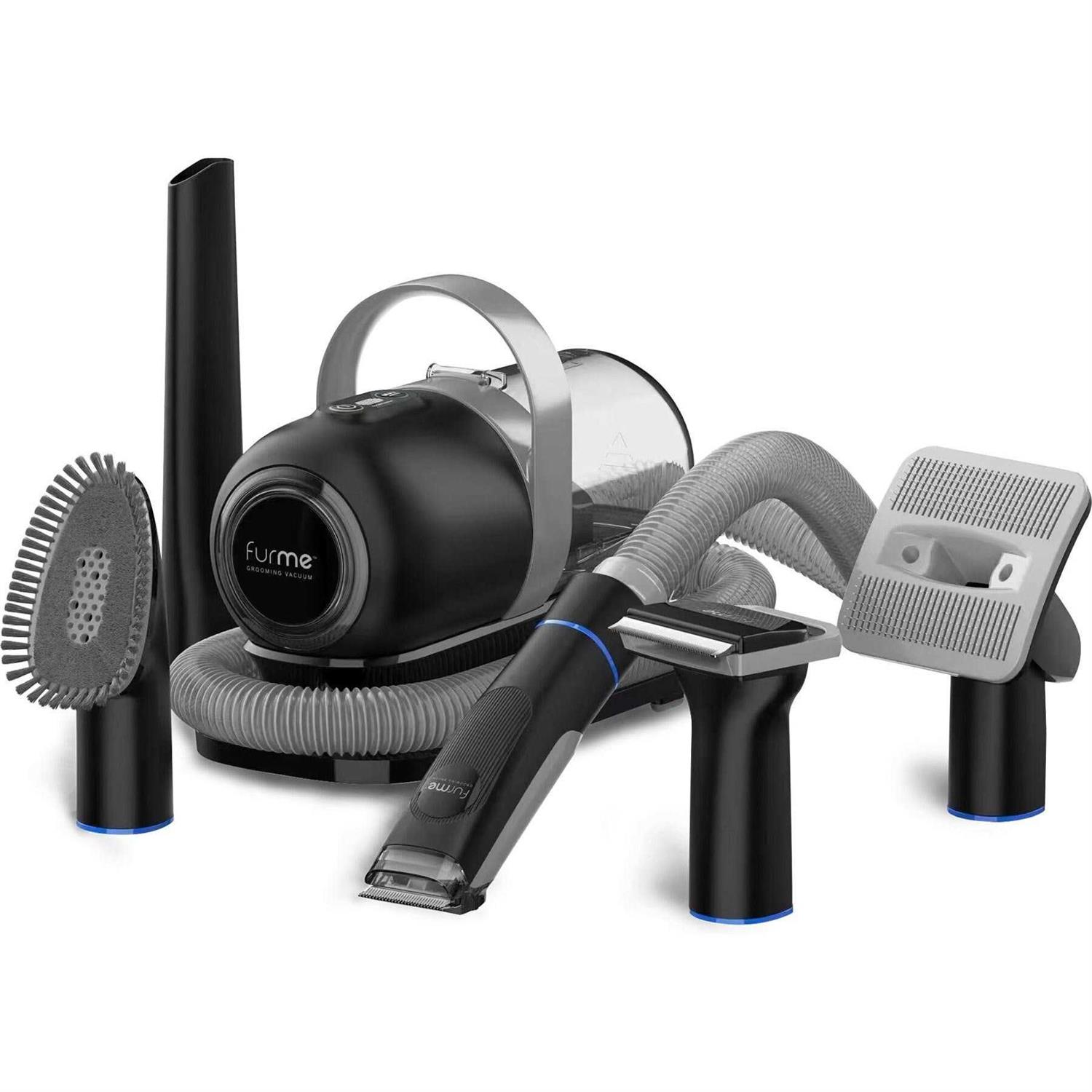 furMe Original Pet Grooming Vacuum Kit, 5 Pet Grooming Tools, Works for All Dogs, Cats, and Pet Fur