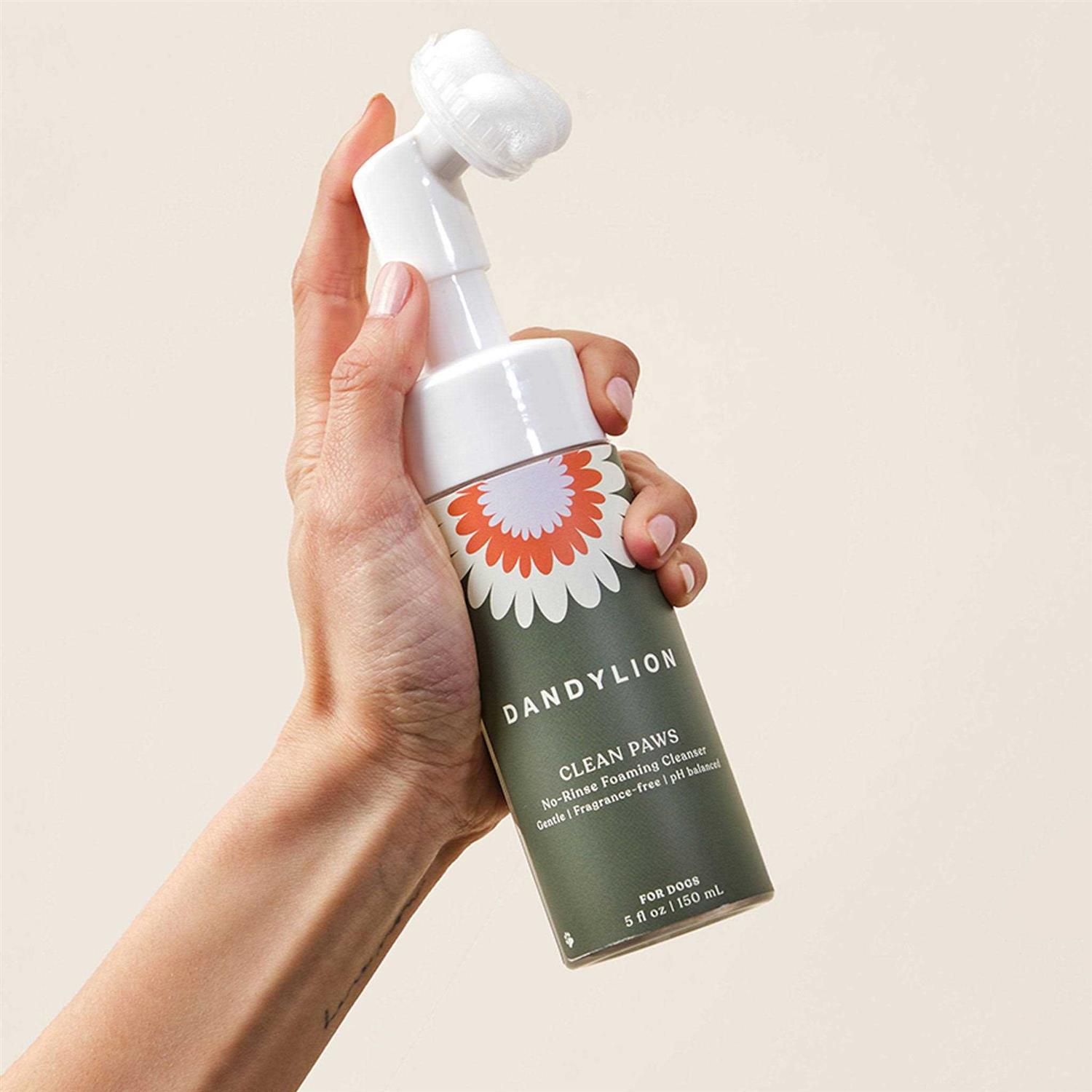 Alternative view of Dandylion Clean Paws No-Rinse Foaming Cleanser Gentle, Fragrance-Free, and pH Balanced to Provide a deep Clean Safe for All Dogs