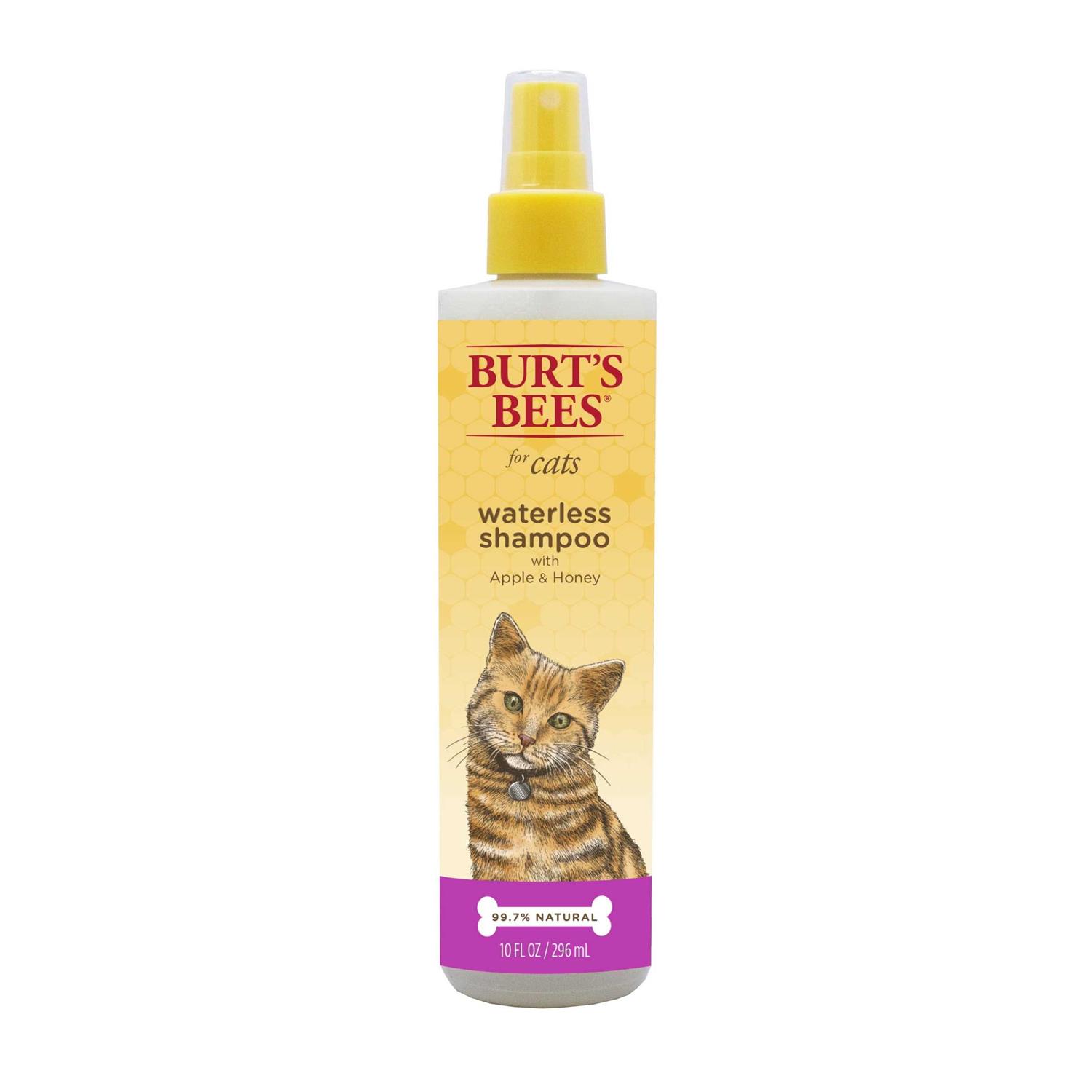 Burt's Bees Waterless Shampoo for Cats with Apple & Honey