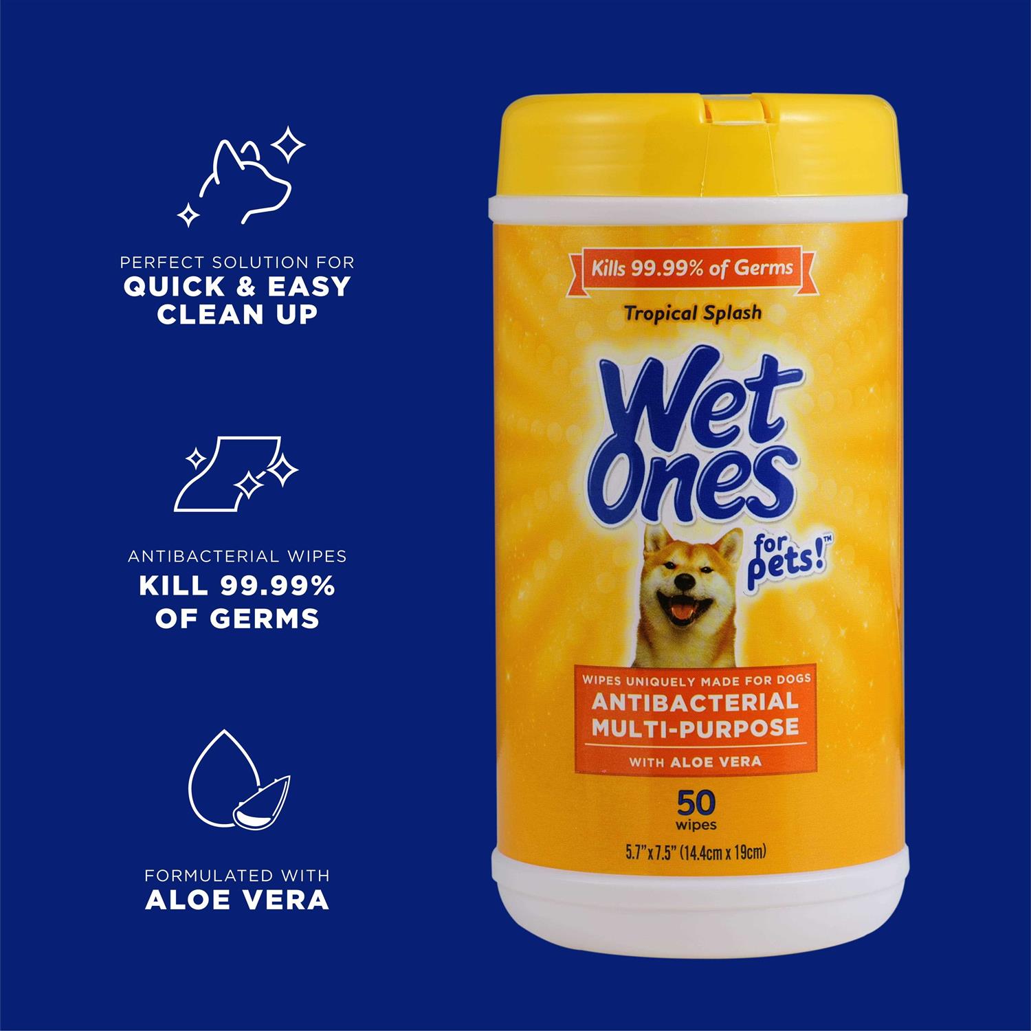 Alternative view of Wet Ones Puppy Wipes for Dogs