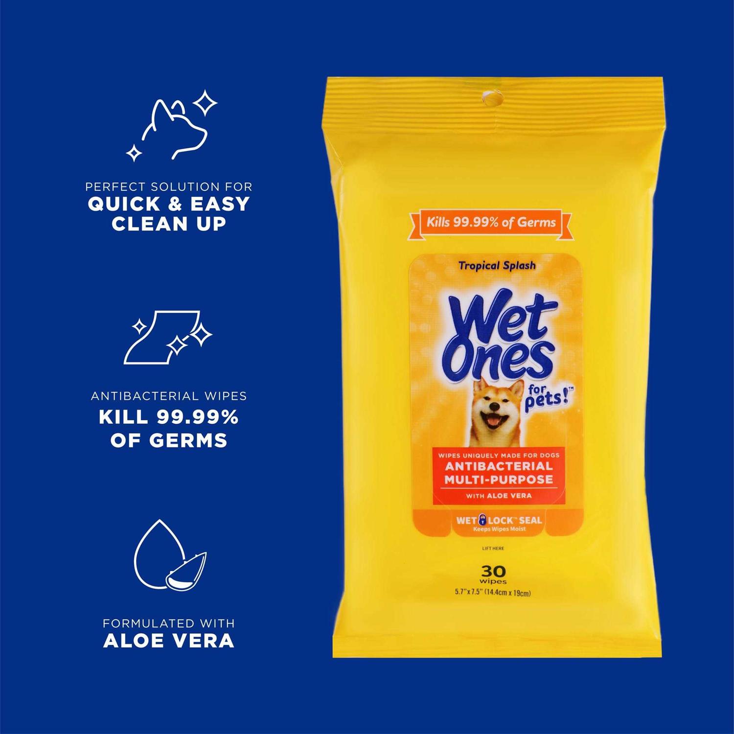Alternative view of Wet Ones Puppy Wipes for Dogs