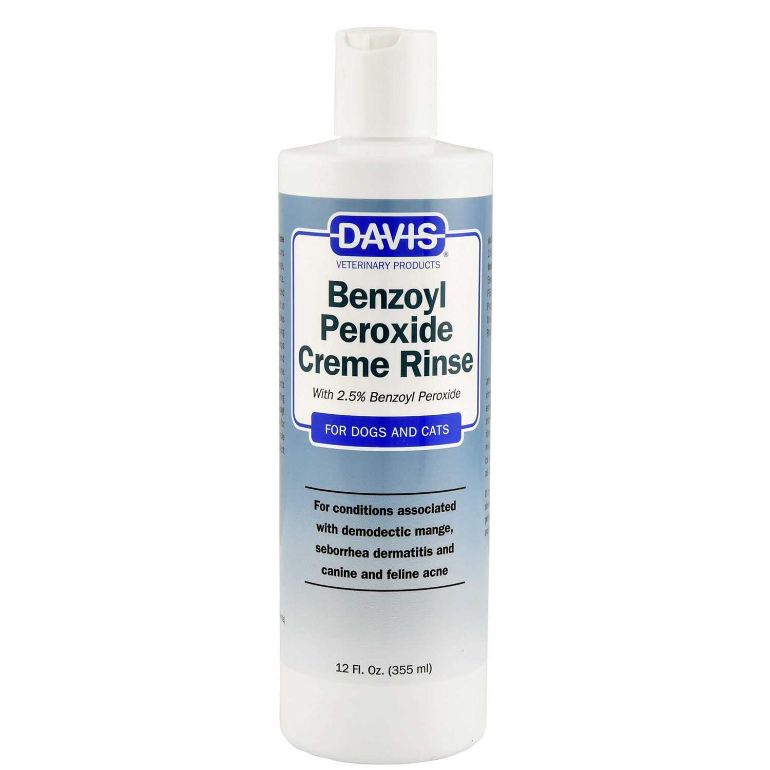 Davis Benzoyl Peroxide Creme Rinse