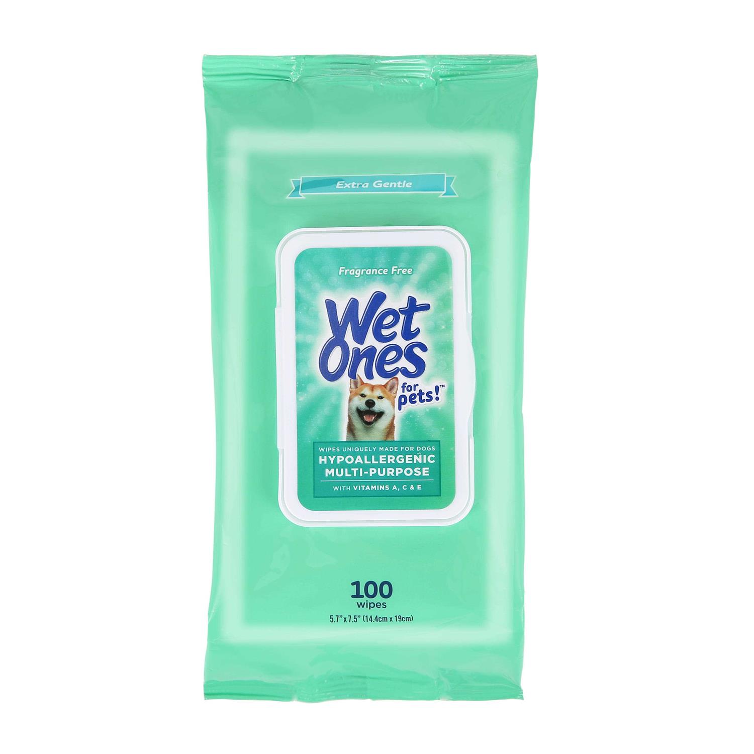 Wet Ones for Pets Hypoallergenic Multi-Purpose Dog Wipes