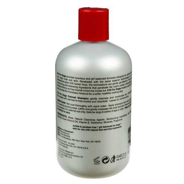 Alternative view of CHI For Dogs Oatmeal Shampoo For Dogs 16 oz Best Oatmeal Dog Shampoo For Dogs with Dry Skin Sulfate Paraben Free