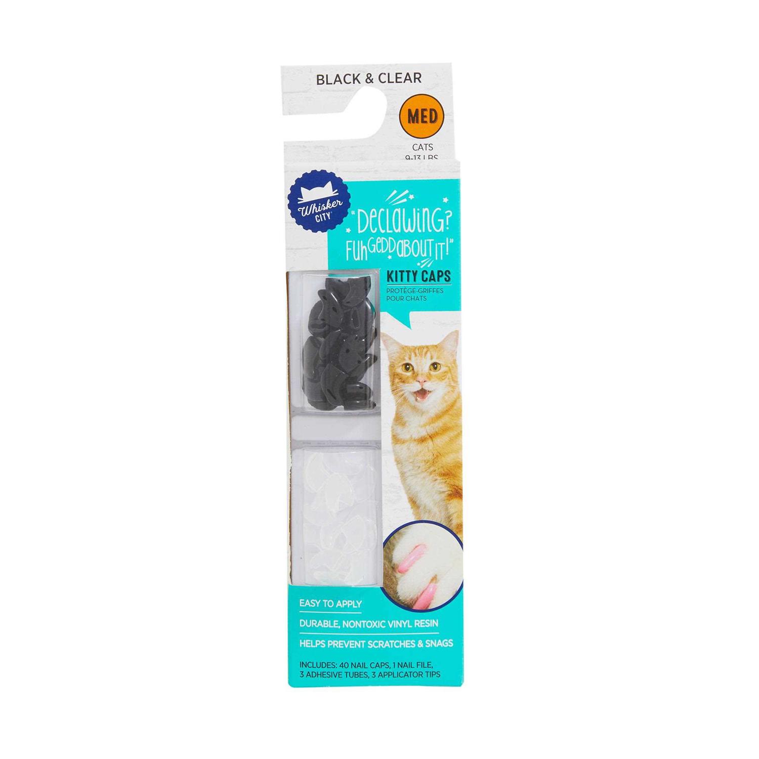 Whisker City Cat Kitty Caps Nail Covers