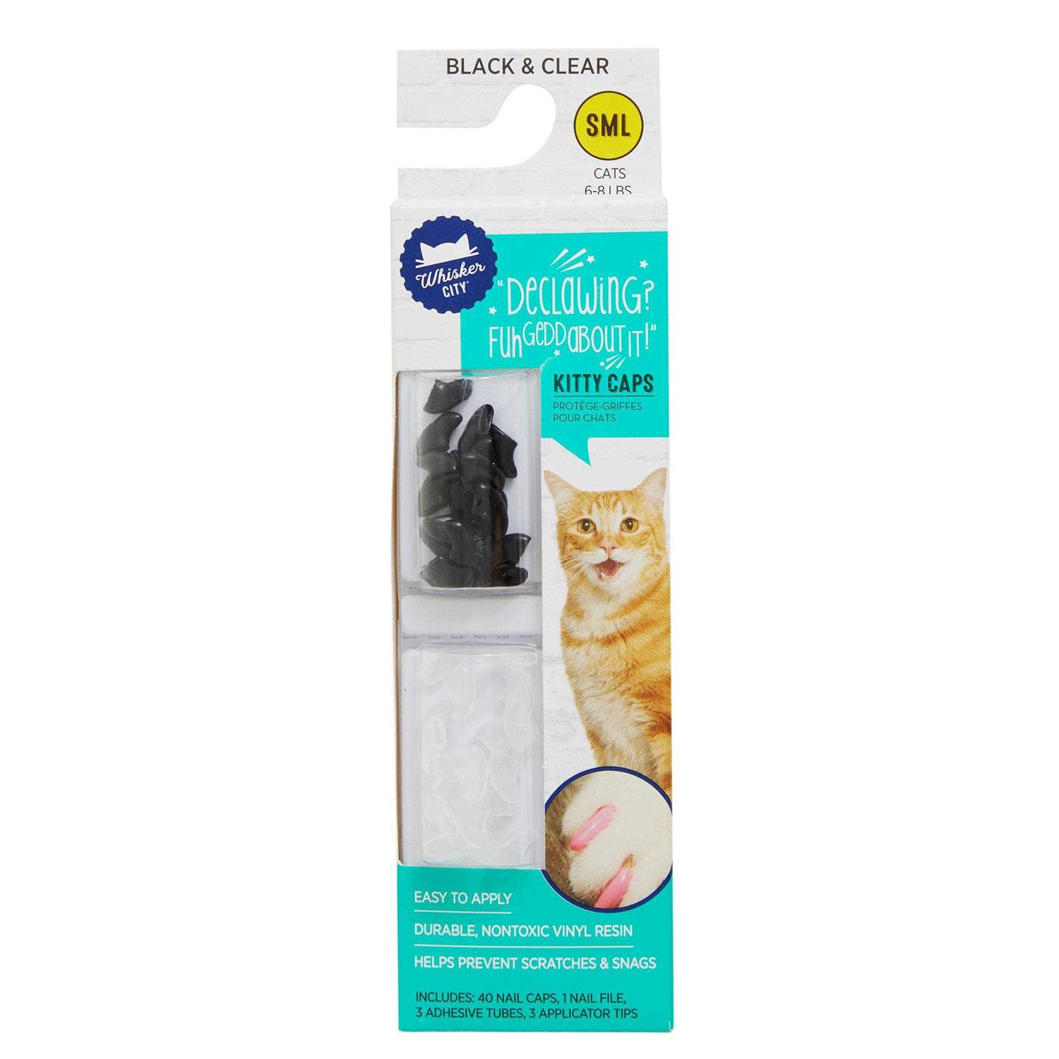 Whisker City Cat Kitty Caps Nail Covers