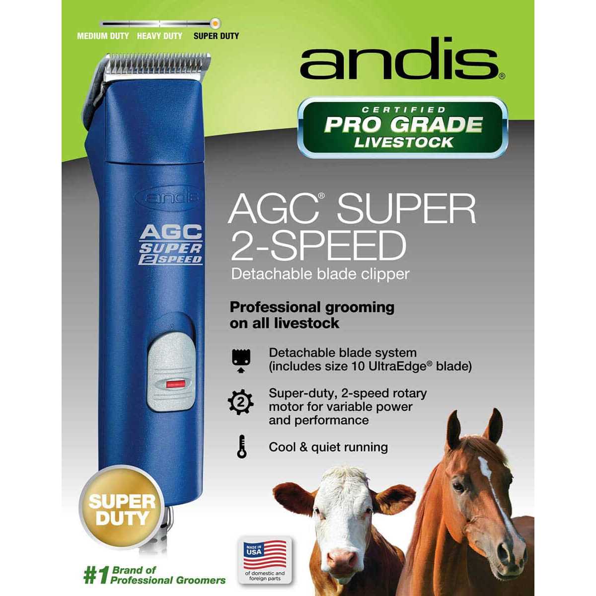 Alternative view of Andis AGC Super 2-Speed Clipper