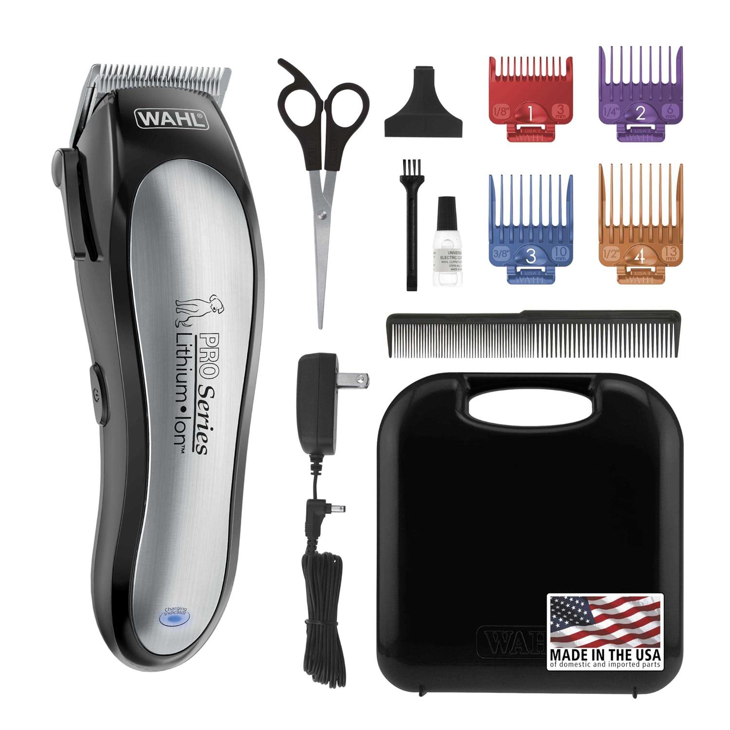 Wahl Lithium Ion Pro Series Cordless Animal Clippers – Rechargeable