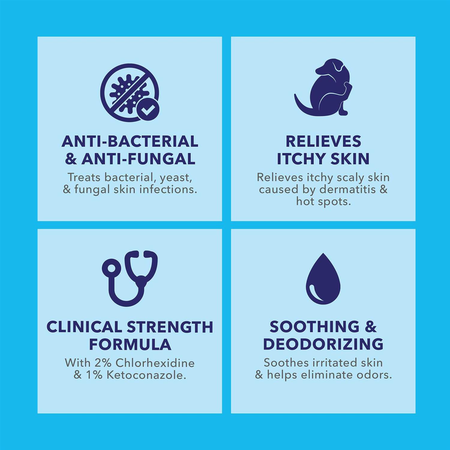 Alternative view of Dermabliss Anti-Bacterial & Anti-Fungal Wipes