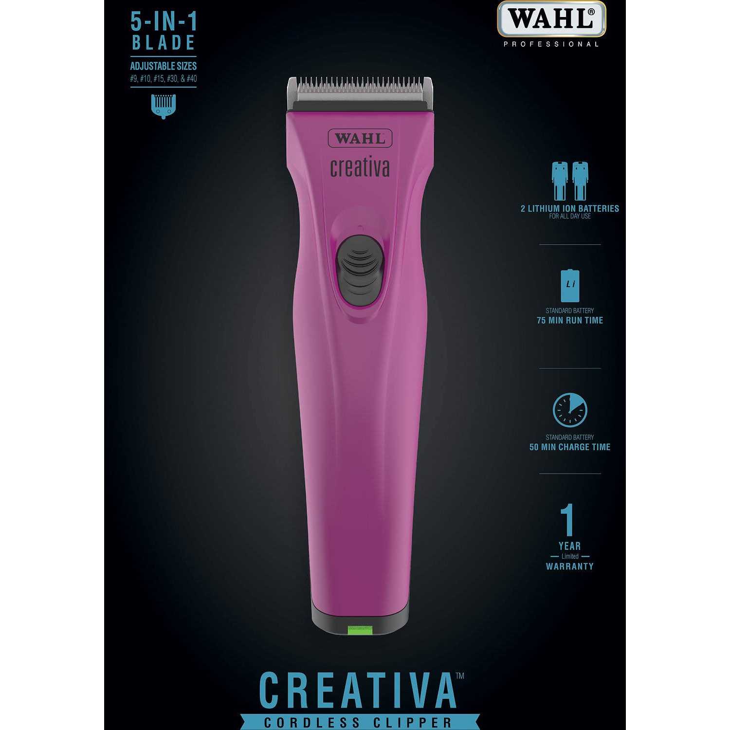 Alternative view of Wahl Creativa Cordless Clipper