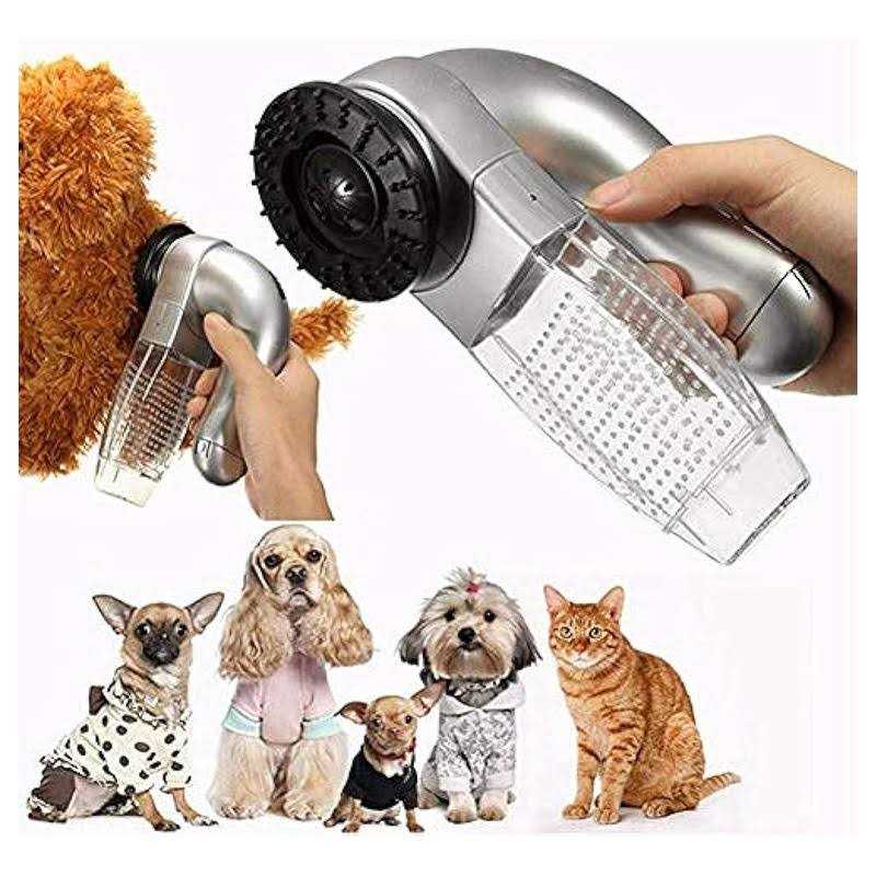 Alternative view of SANZH ONEAM Art Dog Cat Pet Hair Fur Remover,Puppy Electric Hair Shedding Grooming Brush Comb Remover Unload Vacuum Cleaner Trimmer Shedding Tool