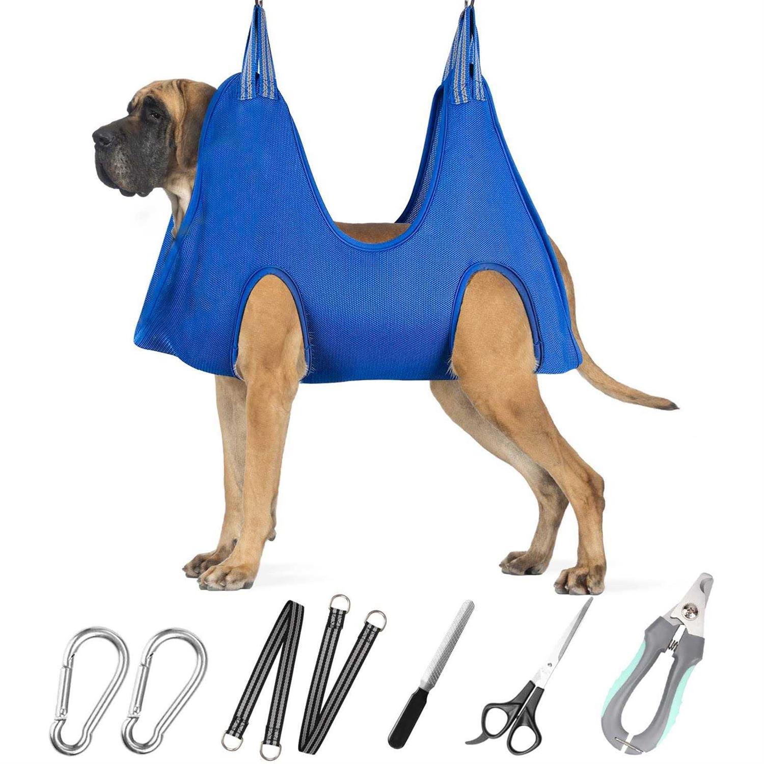 Ateson Pet Grooming Hammock Dogs Nail Nail Grooming