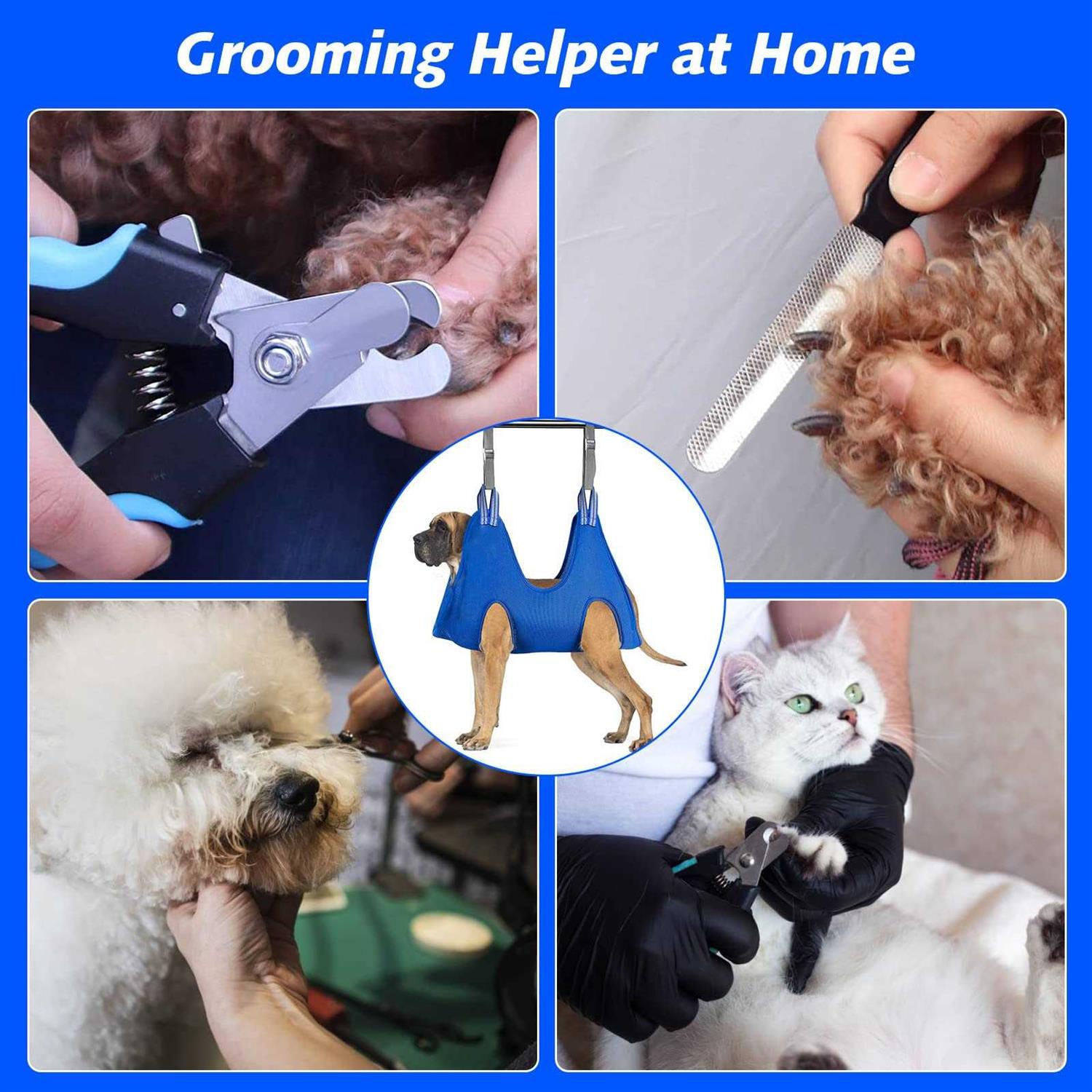 Alternative view of Ateson Pet Grooming Hammock Dogs Nail Nail Grooming