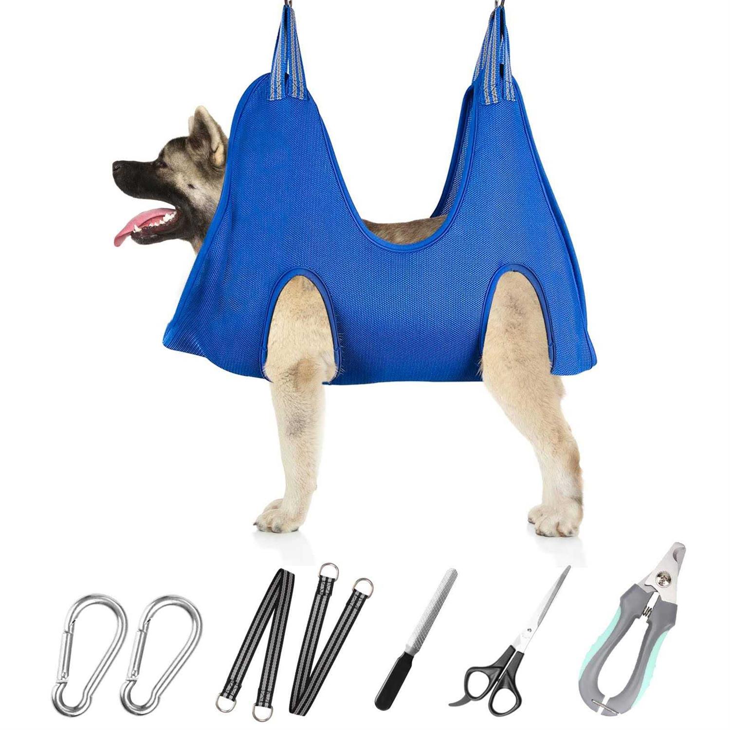 Ateson Pet Grooming Hammock Dogs Nail Nail Grooming