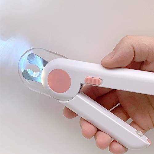Alternative view of Nuwbay Dog Nails Clippers and Trimmers with Safety Guard for Cats Pet Nail Clippers with LED Light Up to Avoid Over-Cutting Free Nail File
