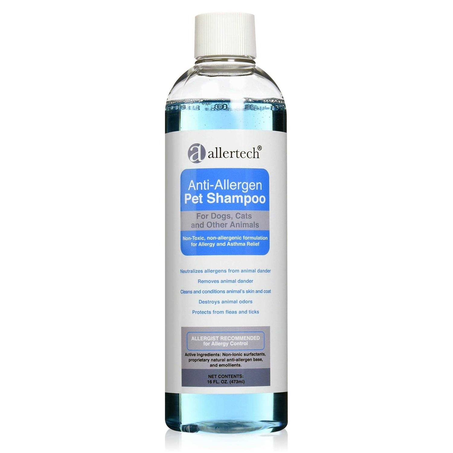 Allertech Anti-Allergen Pet Shampoo 16-oz Bottle