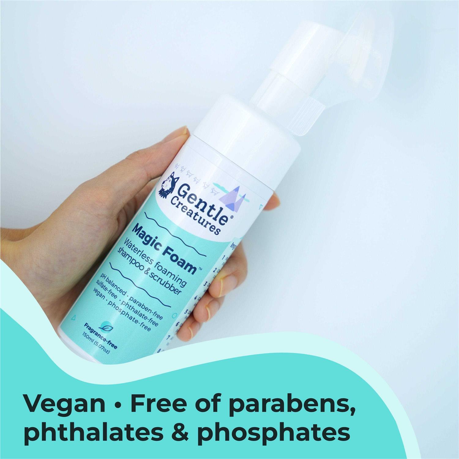 Alternative view of GENTLE CREATURES Magic Foam Sulfate-Free Waterless Shampoo Paw Cleaner for Dogs