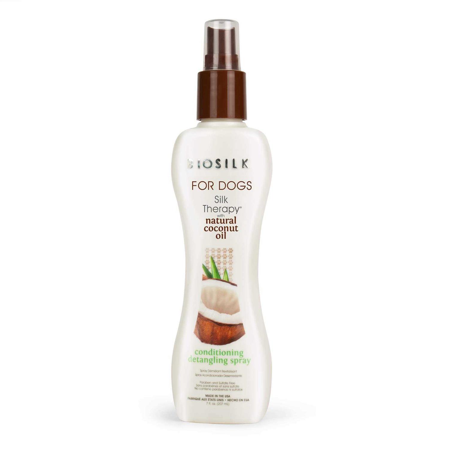 BioSilk for Dogs Silk Therapy Conditioner with Coconut Oil