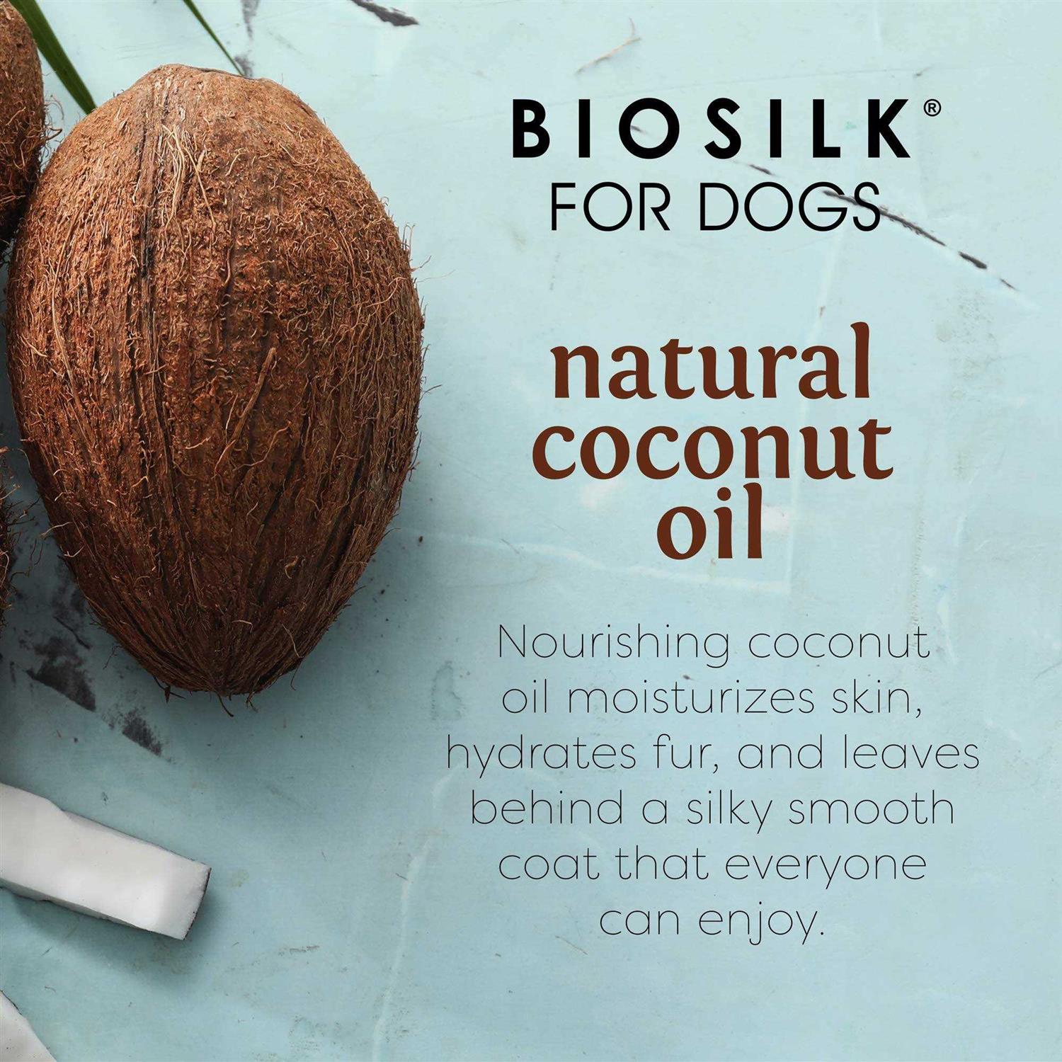 Alternative view of BioSilk for Dogs Silk Therapy Conditioner with Coconut Oil