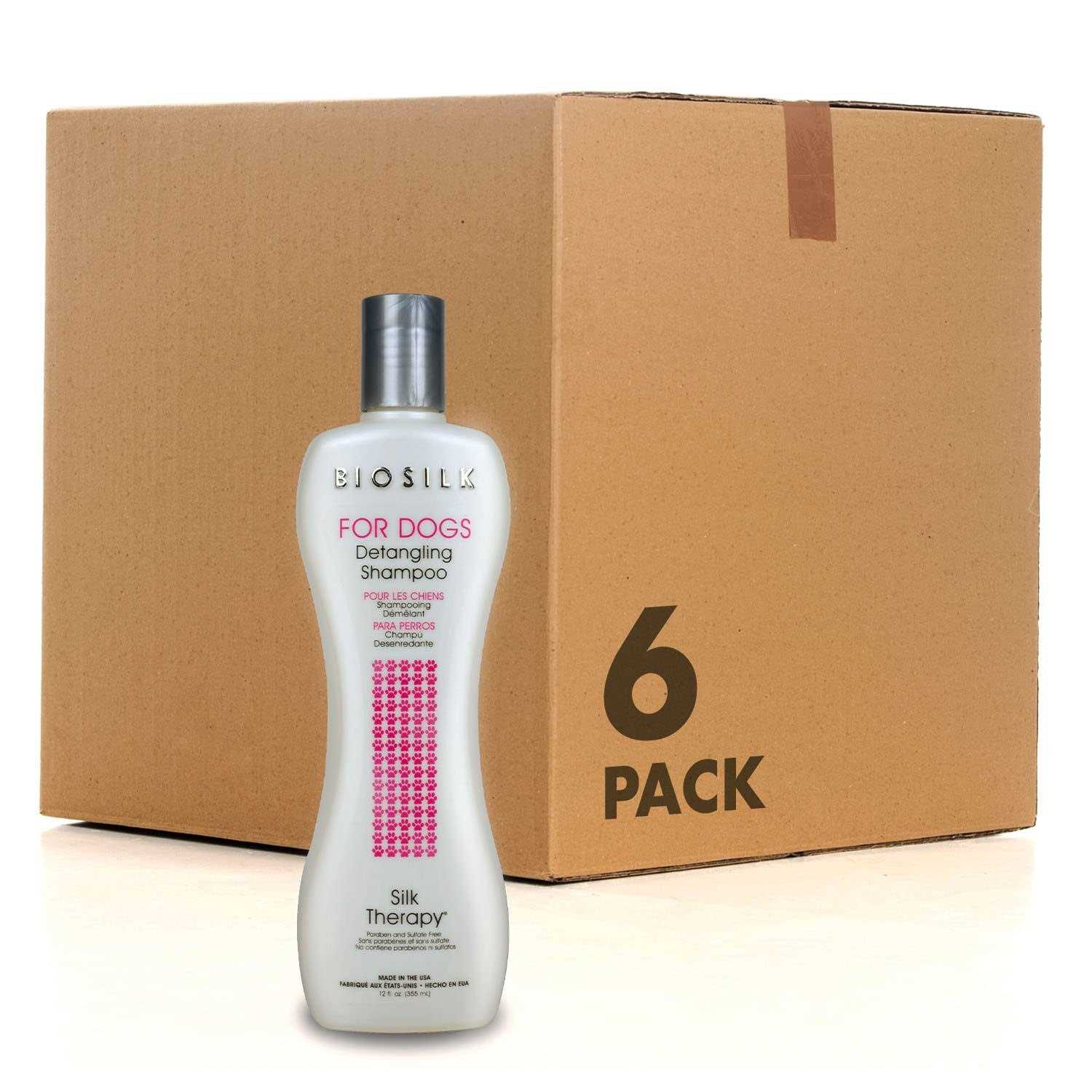 Biosilk for Dogs Silk Therapy Detangling Dog Shampoo