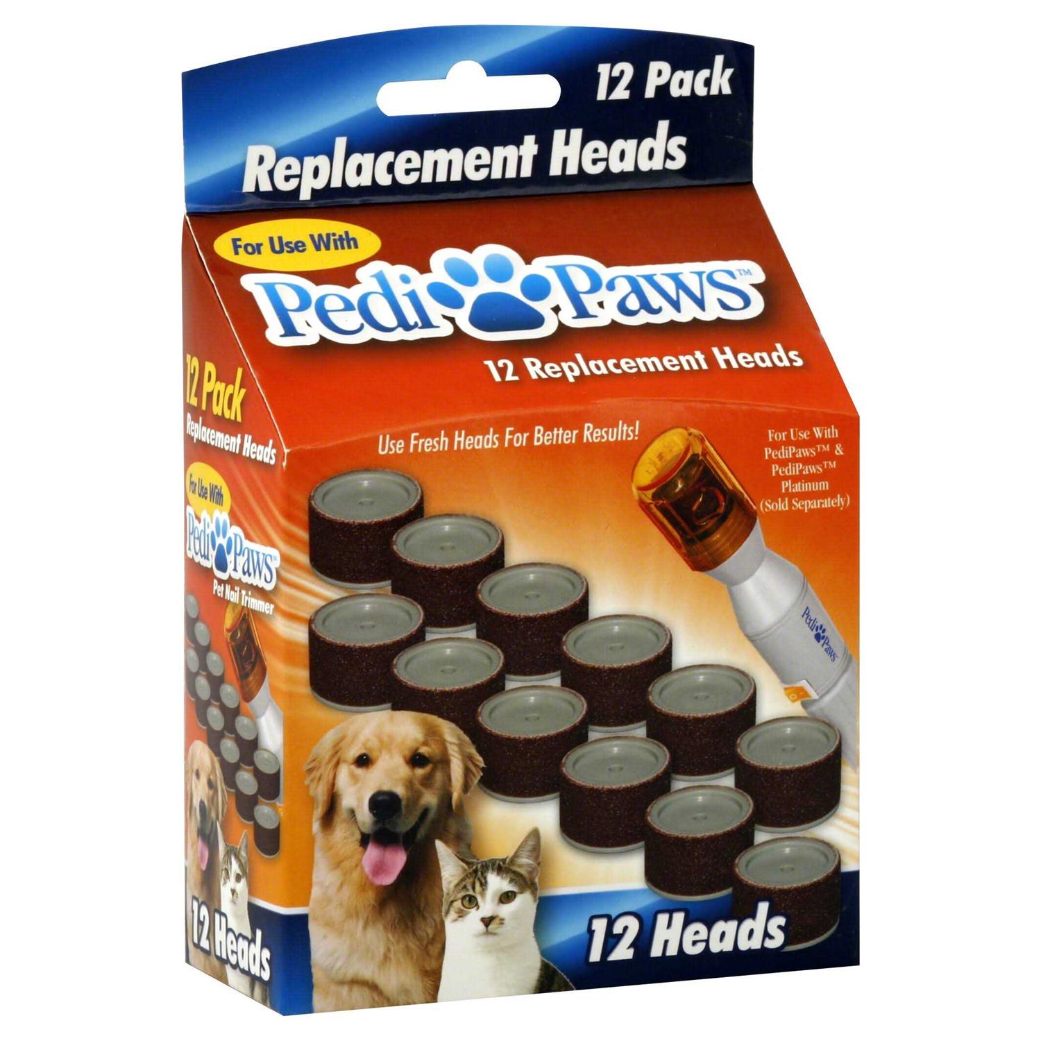 As Seen on TV Pedipaws Replacement Filing Heads 12 Replacement Heads
