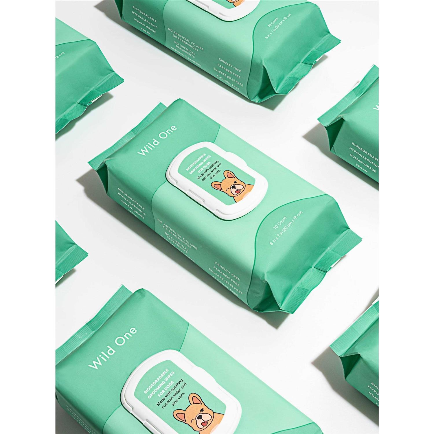 Alternative view of Wild One Grooming Wipes