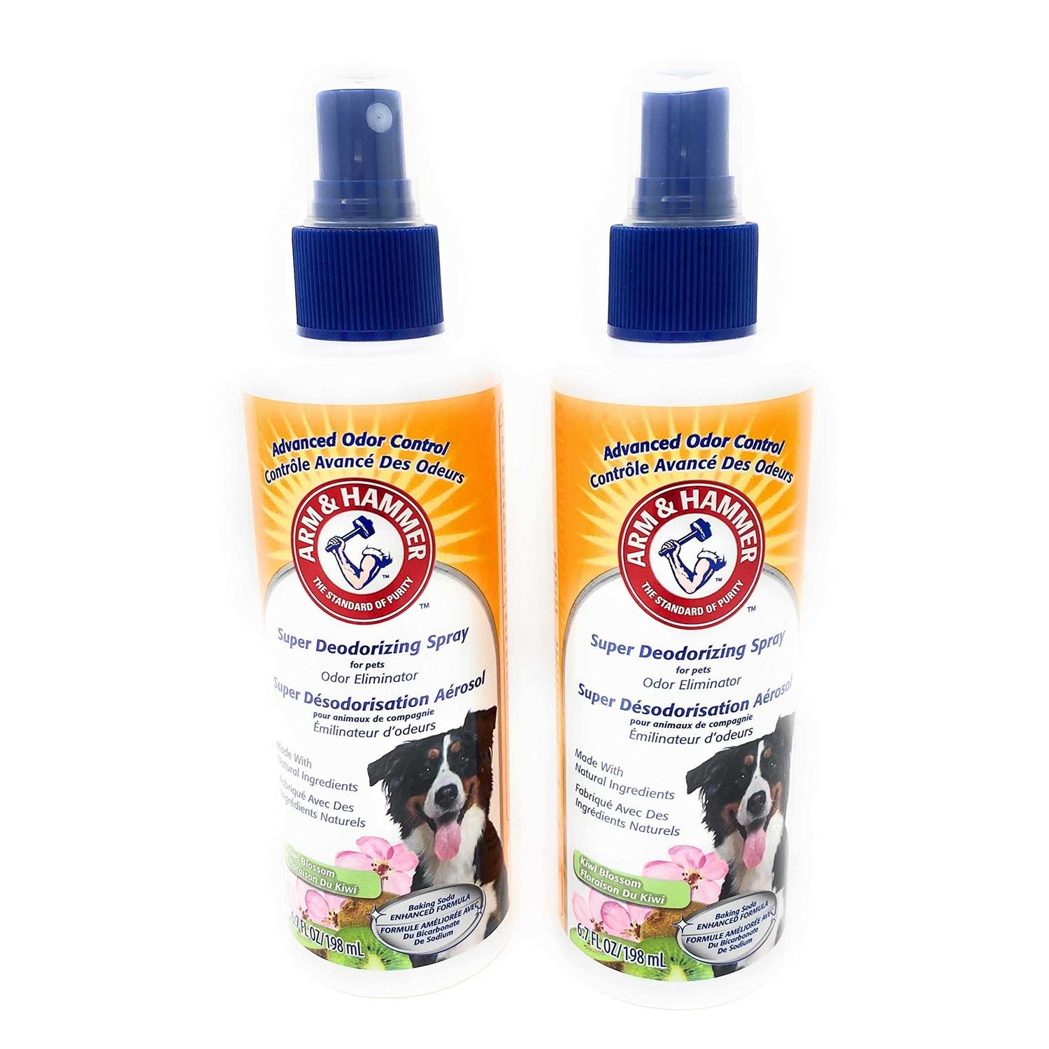 Arm & Hammer For Pets Super Deodorizing Spray For Dogs Best Odor Eliminating Spray For All Dogs & Puppies