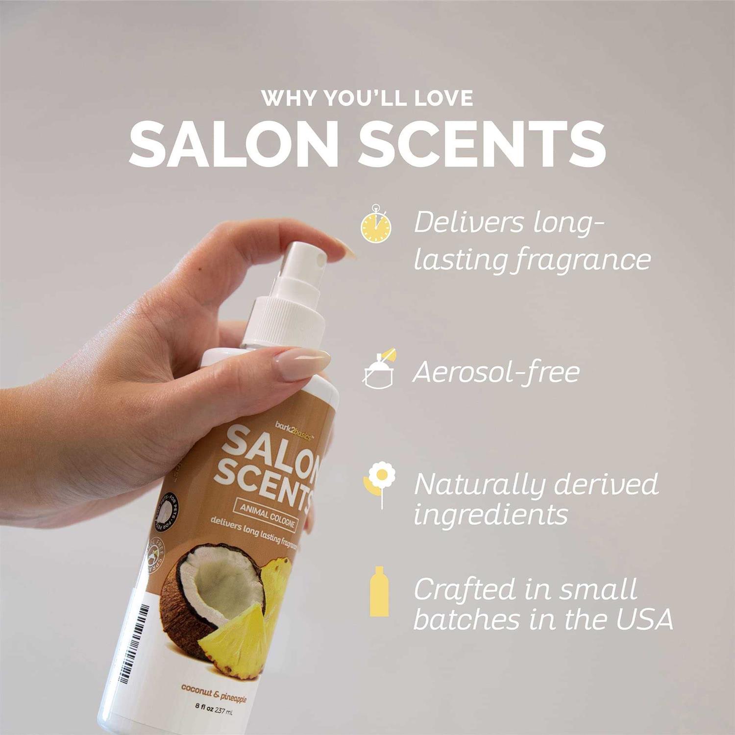 Alternative view of Bark2Basics Salon Scents Pet Cologne 8 oz