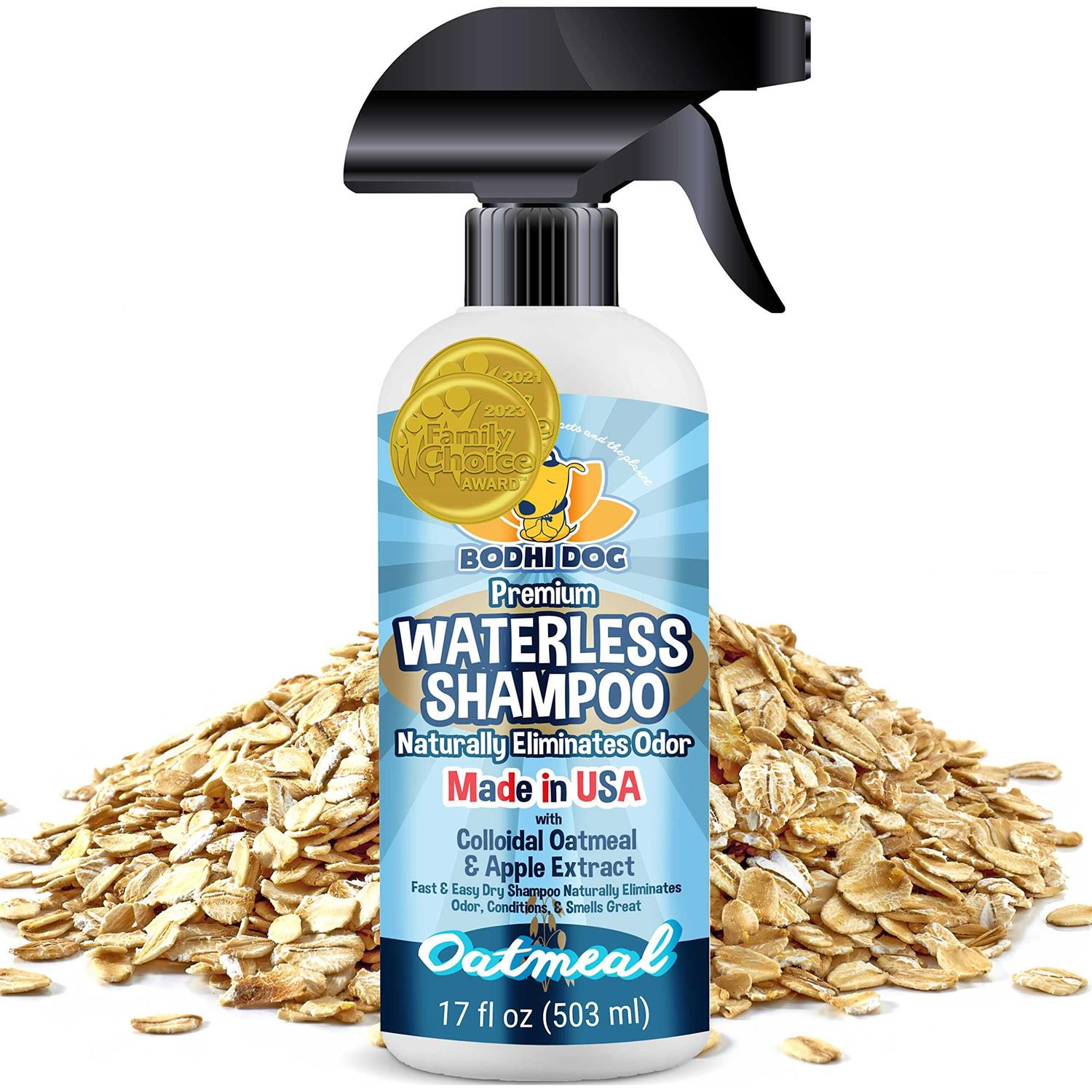 Bodhi Dog Waterless Shampoo Natural Dry Shampoo for Dogs or Cats