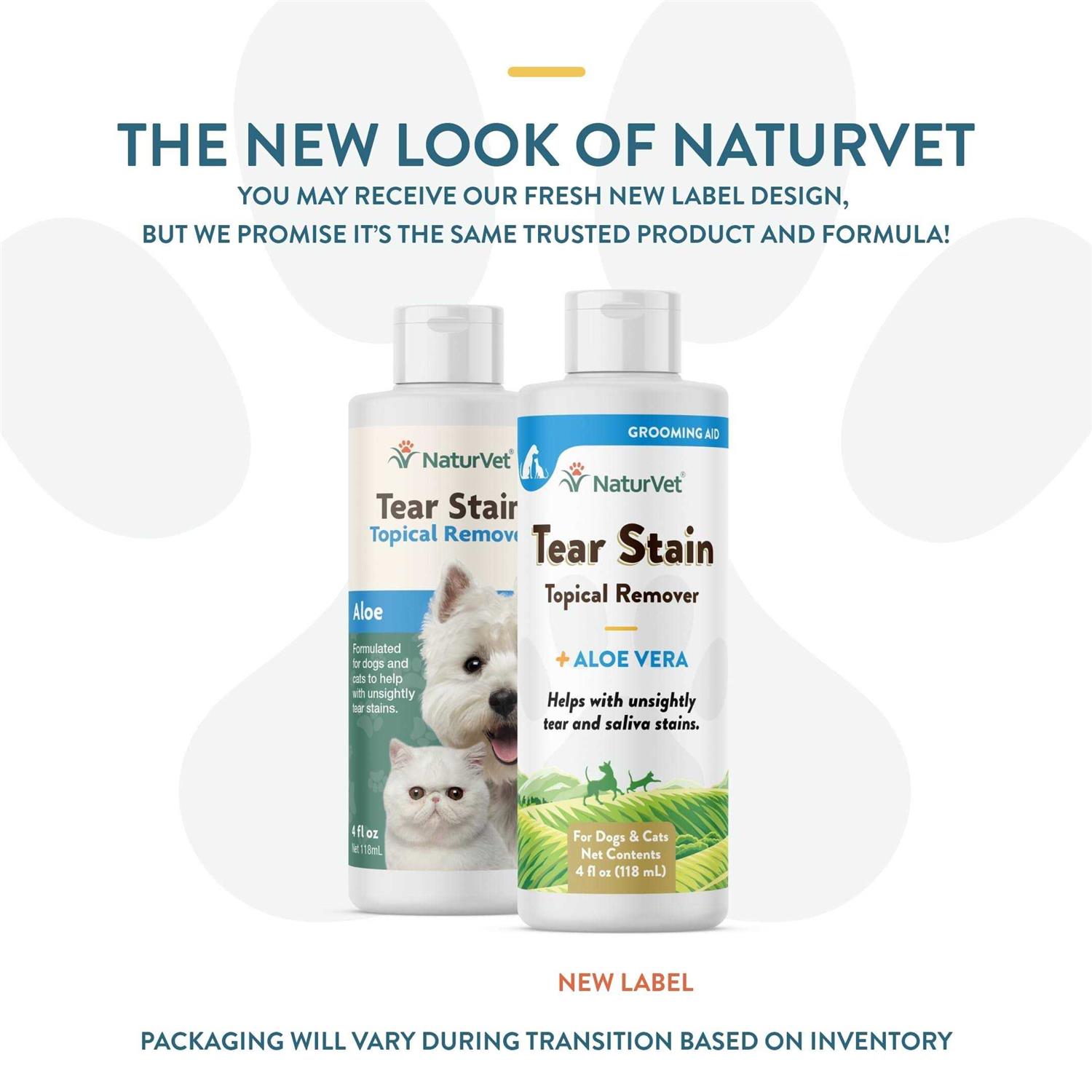 Alternative view of NaturVet Tear Stain Topical Remover