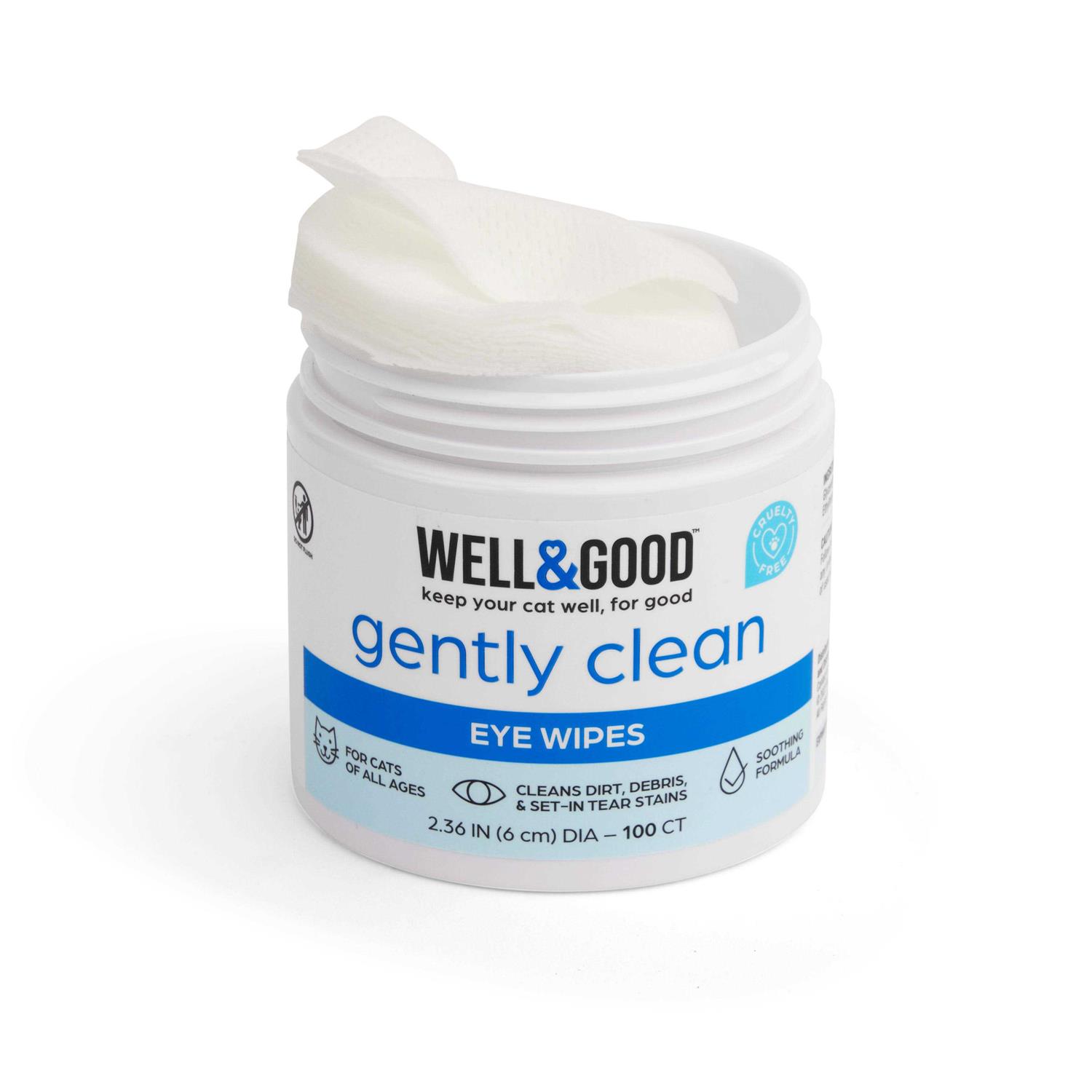 Alternative view of Well & Good Cat Eye Wipes