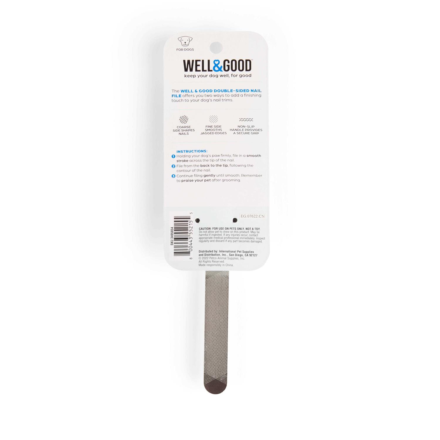 Alternative view of Well & Good Black Dog Nail File