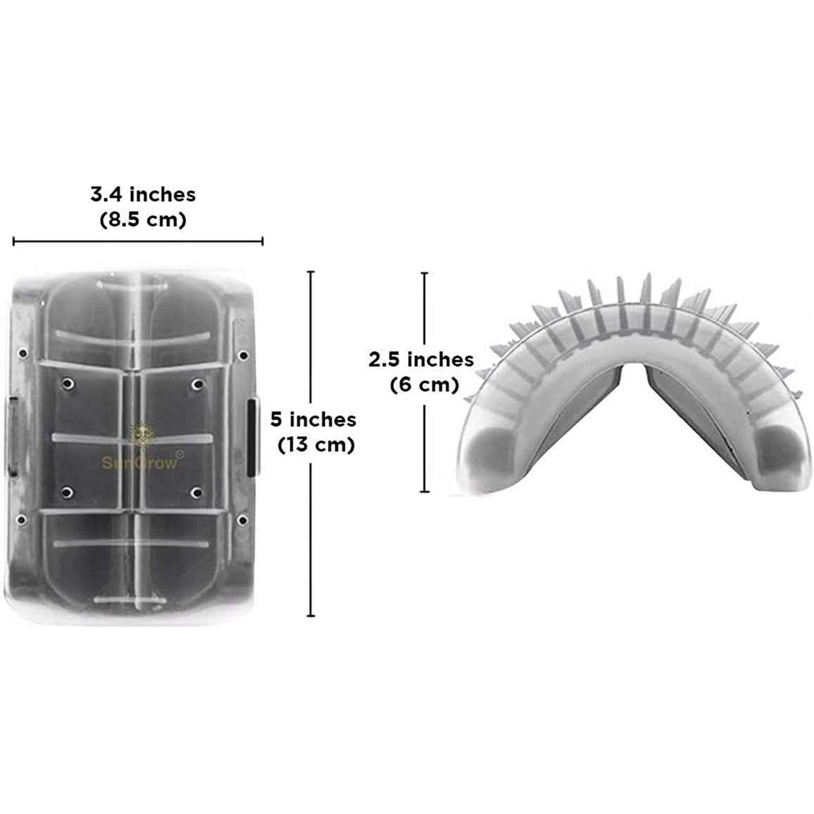 Alternative view of SunGrow Face Scratchers & Massage Comb with Catnip Dog & Cat Self Groomer Rubbing Corner Brush