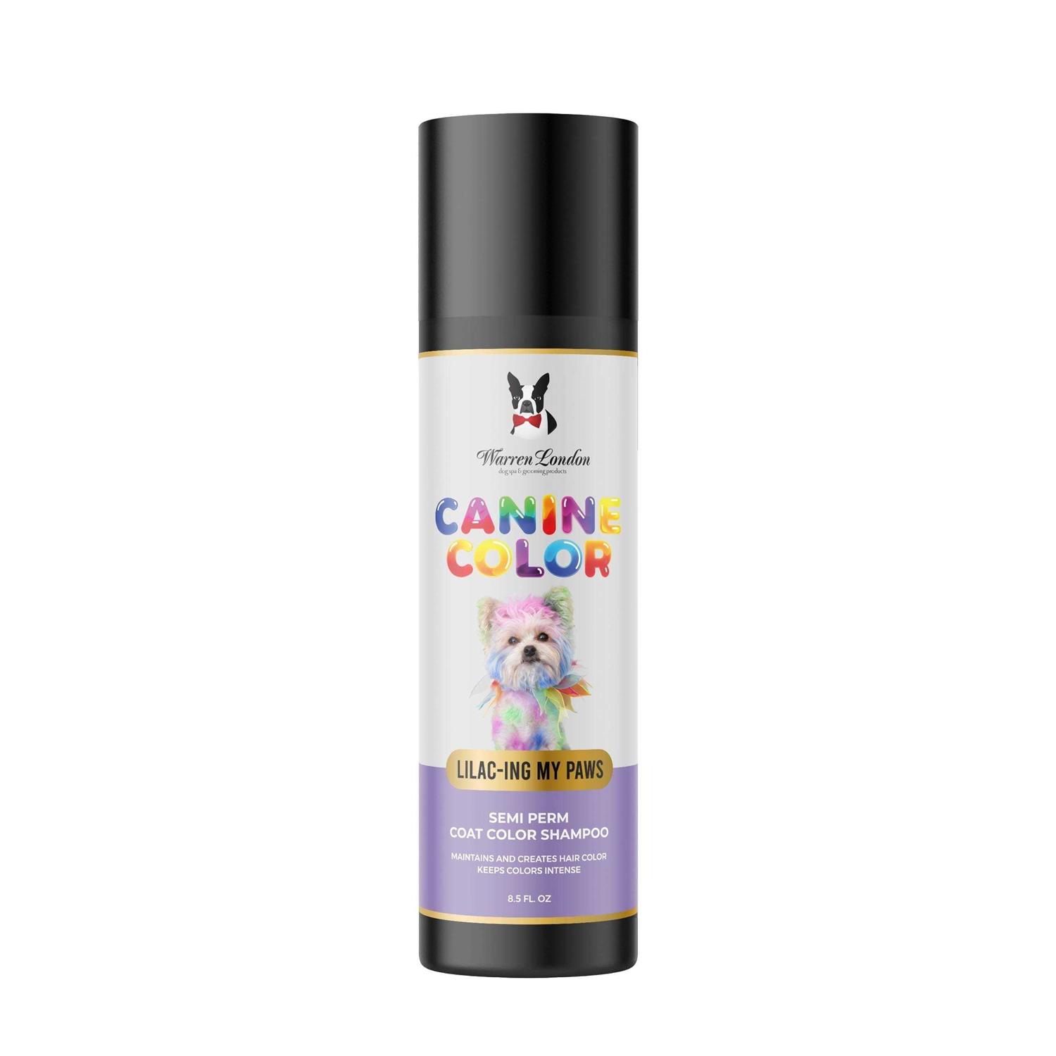 Warren London Canine Color Semi Perm Coat Color Shampoo for Dogs