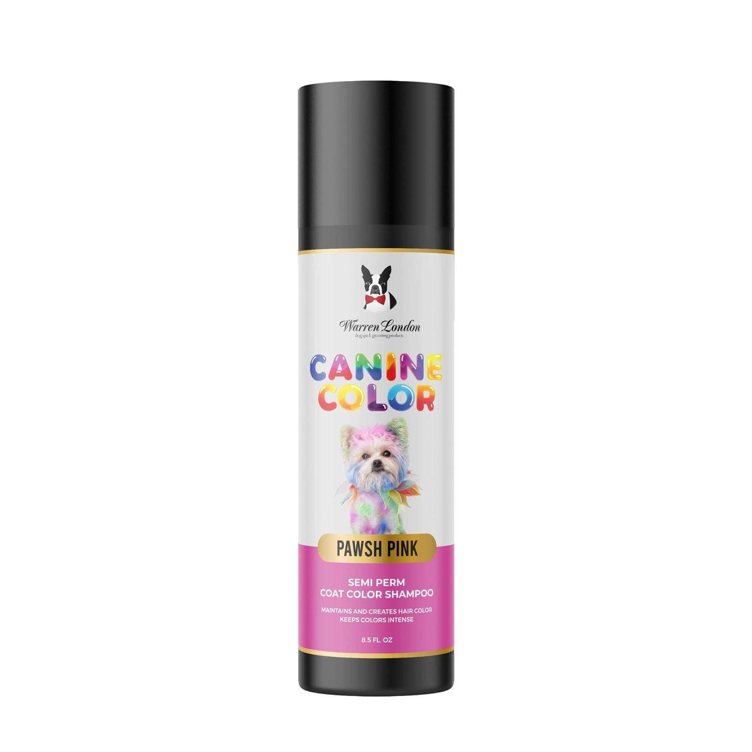 Warren London Canine Color Semi Perm Coat Color Shampoo for Dogs