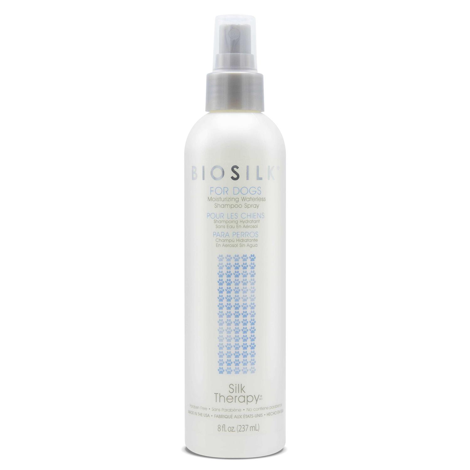 Biosilk Therapy Deep Moisture Waterless Shampoo Spray for Dogs