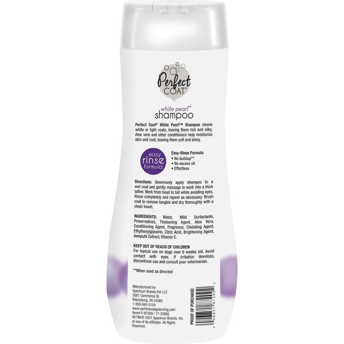 Alternative view of Perfect Coat Pearl Shampoo