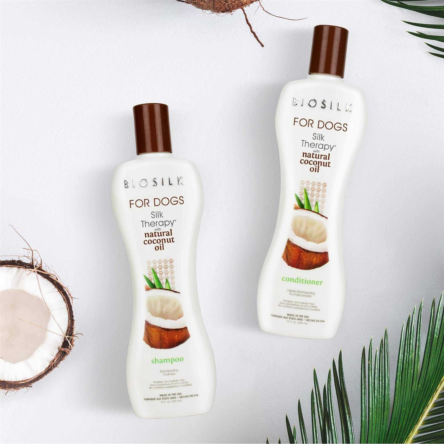 Alternative view of Biosilk for Dogs Silk Therapy Conditioner with Natural Coconut Oil