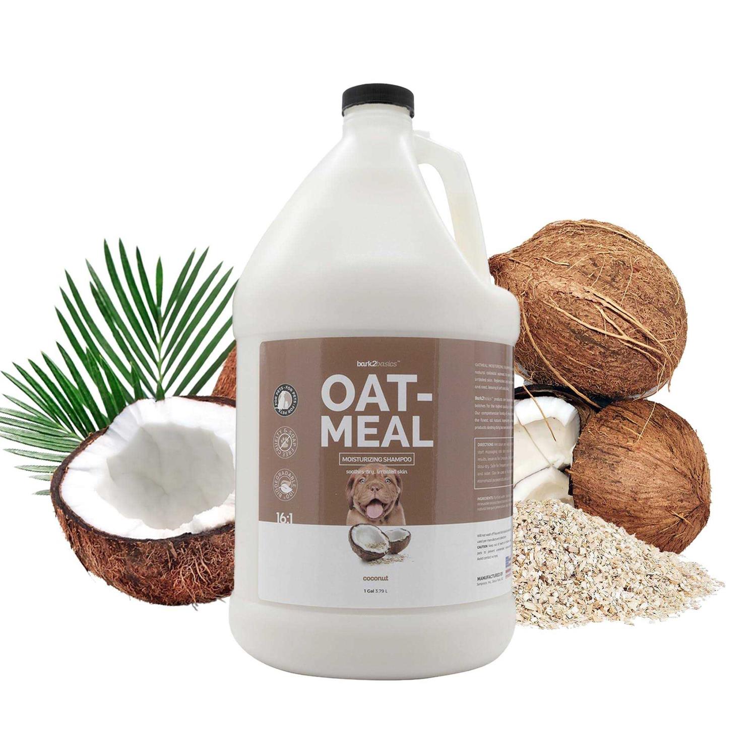 Alternative view of Bark2Basics Oatmeal Dog Shampoo 1 Gallon Natural Colloidal Oatmeal