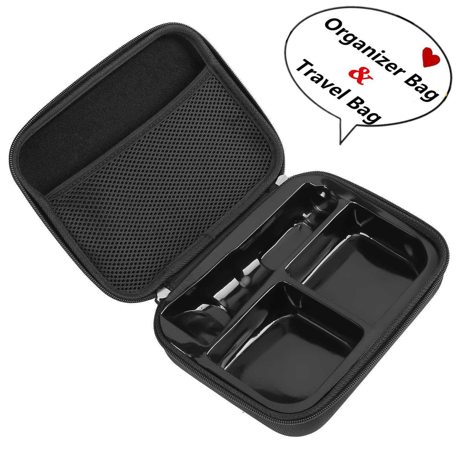 Alternative view of Sminiker Low Noise Cat and Dog Clippers Rechargeable Cordless Pet Clippers Grooming Kit with Storage Bag 5 Speed Professional Animal Clippers Pet Gro