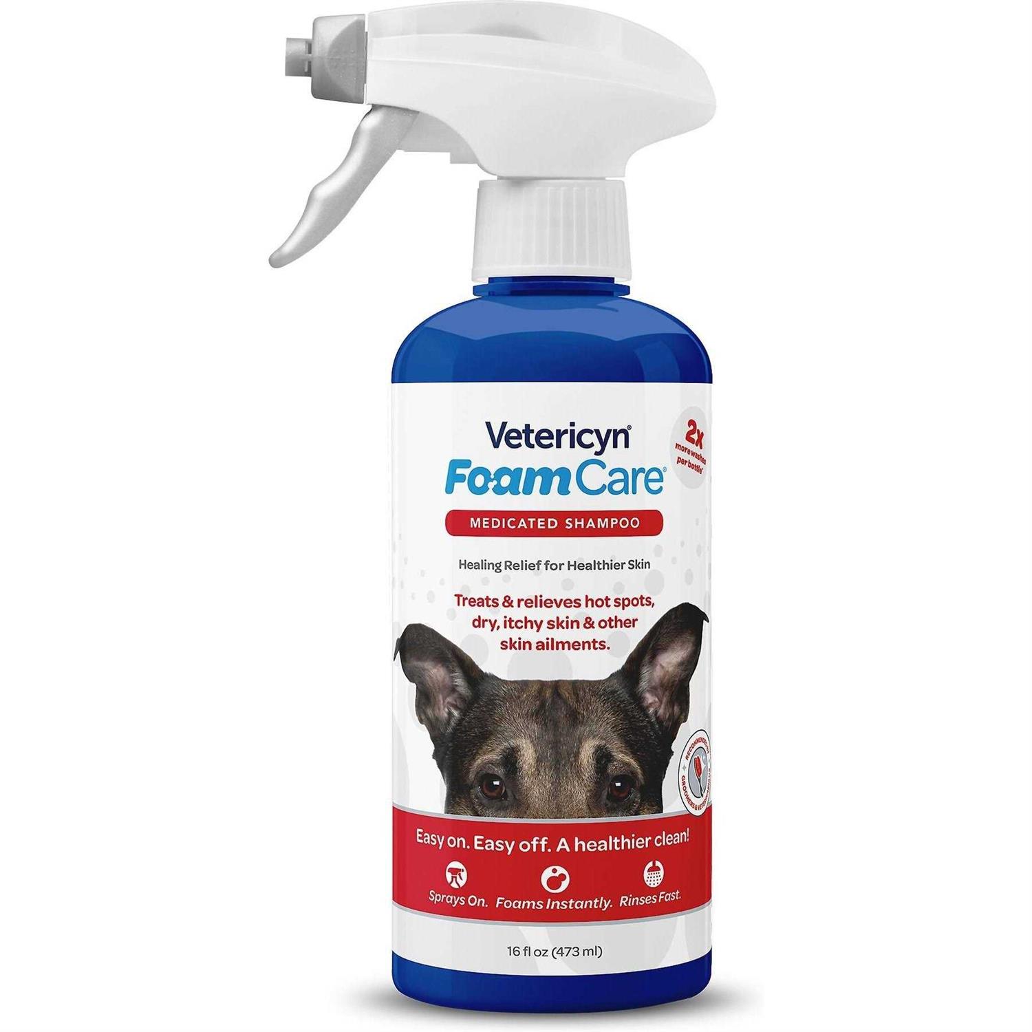 Vetericyn FoamCare Medicated Pet Shampoo
